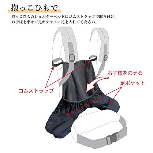 Saco de Pés Huguenot FT, Aquecedor para Portabebés/Carrinho, Manta Manto de Inverno, Preto