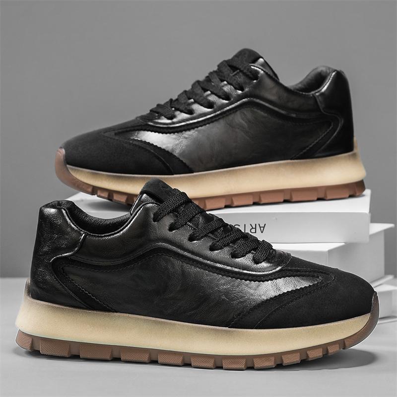 Men's shoes new blue sports shoes men's trend platform casual shoes dad shoes
