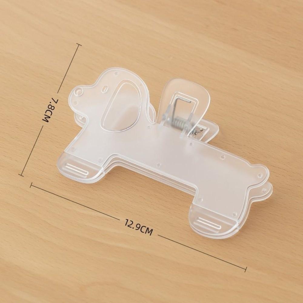 Cute Cat Fixed Book Clips Reading Aid Bookmark Portable Plastic Book Clip  Office