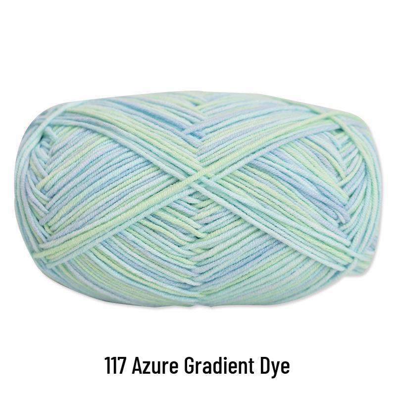 Xue Feier 4-Ply Cute Doll Milk Cotton Combed Yarn for Crochet and Knitted Bags