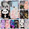 Lovely Printing Case For Motorola Moto G71 5G Soft TPU Black Silicone Back Cover For MOTO G71 G 71 5G XT2169-1 Phone Cases