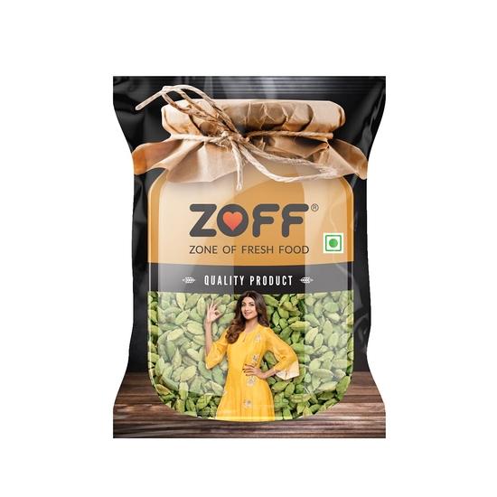 Zoff Green Cardamom 25GM | Ajwain 50GM | Black Pepper 50GM | All In One Pack 3 | Freshly Grounded, No Added Colour