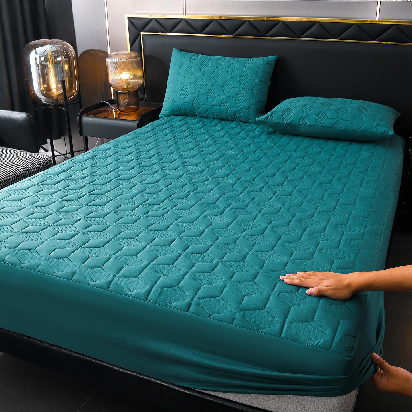

Стьобаний Водонепроникний Натяжний Простирадло-Захист для Матраца Pair of Pillowcases