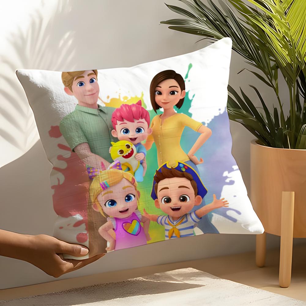 Cartoon C-Childrens Pillow Case Linen Cushion Covers For Decorative Sofa Home Pillows Case Car Chair Pillows Cases