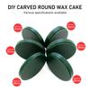 Green Carving Wax for Jewelry Patterns Stable Round Wax Block for Sculpting and Molding for and Jewelry Makers