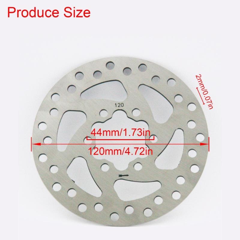 Stainless Steel Skateboards Brake Disc Durability Electric Scooters Brake Disc Bike Brake Part