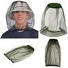 Outdoor Fishing Mosquito Head Net Hat Insect Protection Mesh Cover Lightweight Breathable Anti-Bug Face Shield for Night Fishing Hiking Camping