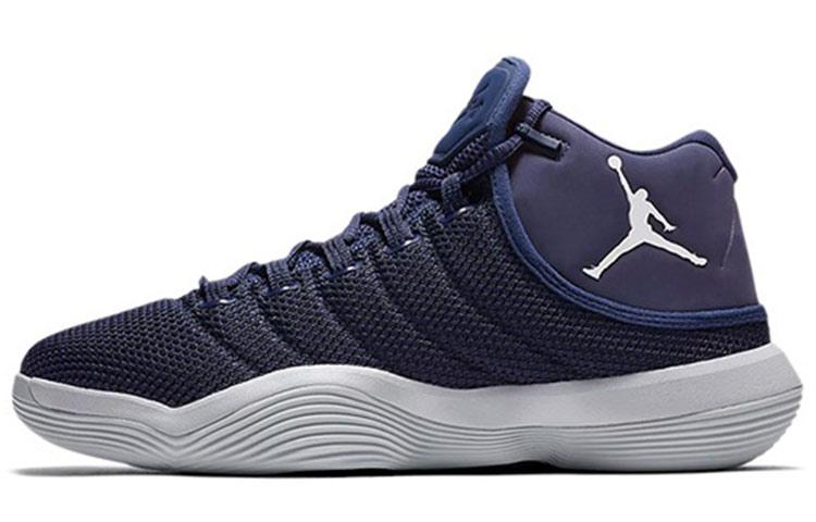 Air Jordan Super.Fly 2017 Pfx Midnight Navy White Pure Platinum AH8380-401 46