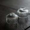 Japanese Style Glass Teacup Small Capacity Transparent Heat Resistant Kung Fu Master Cup Tea Cup Teaware Accessories 2025 New