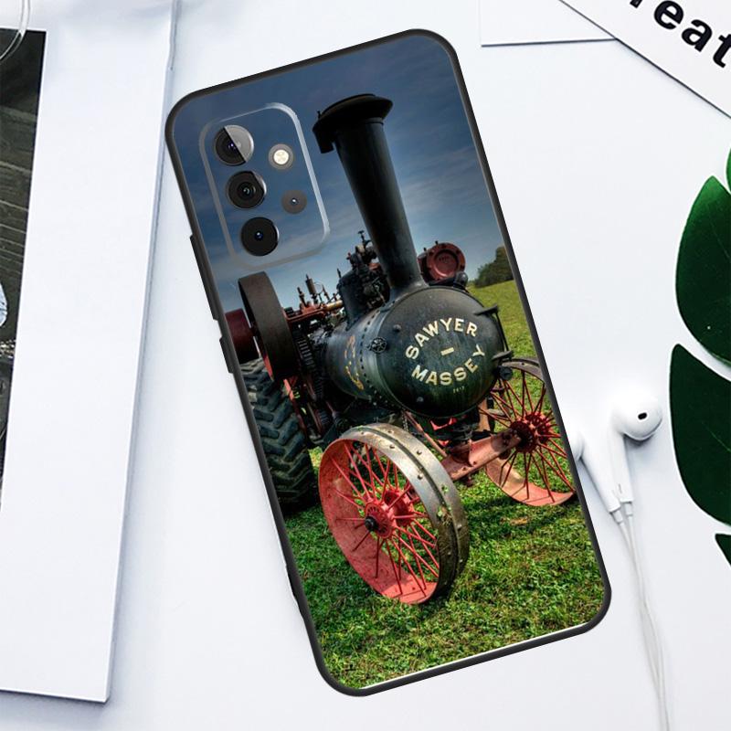 Farm Vehicle Tractor For Samsung Galaxy A13 A53 A33 A54 A34 A14 A55 A35 A15 A05 A06 A16 A22 A32 A52 Phone Case