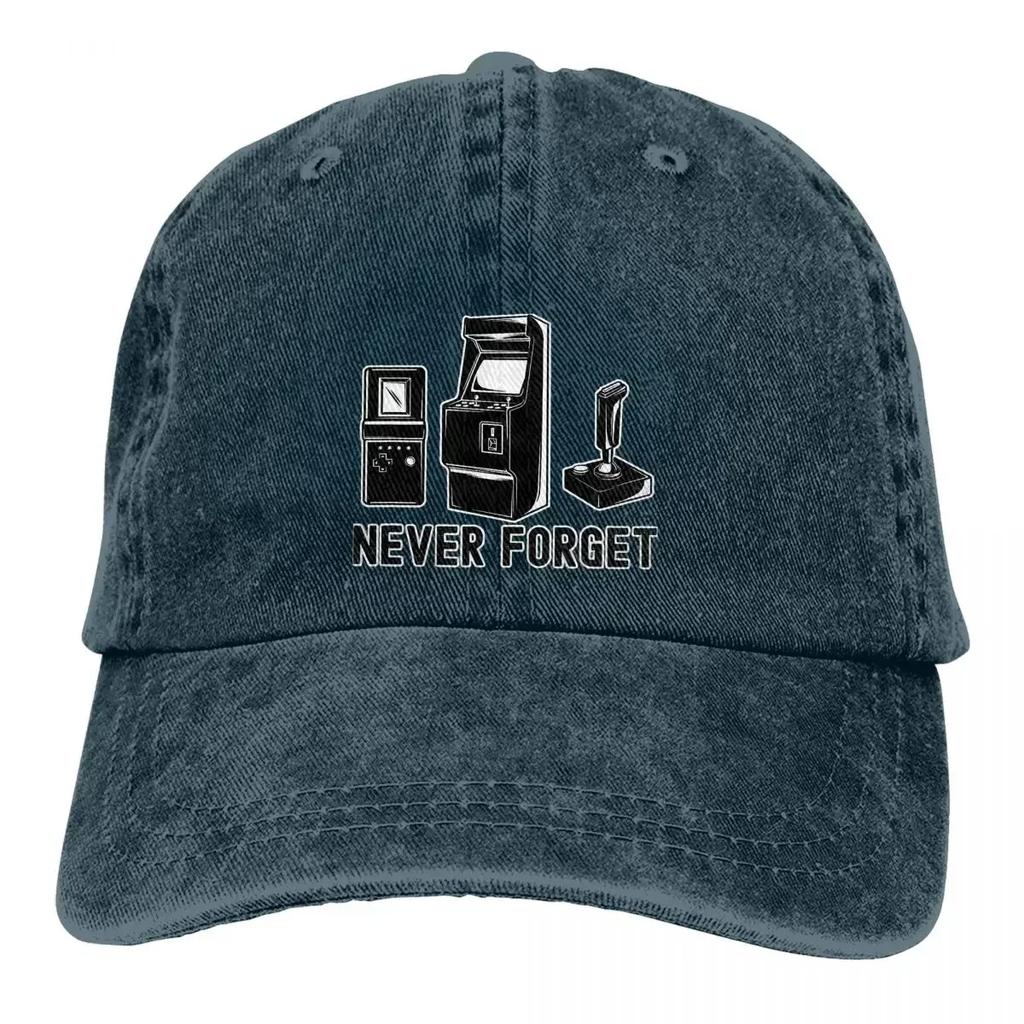 Greek Baseball Cap Men Funny Never Forget Retro Vintage Games Caps Colors Women Summer Snapback Caps