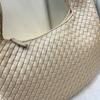 Large capacity high-end handwoven bag tote bag casual wide shoulder strap fashion commuting cross-border shoulder armpit bag