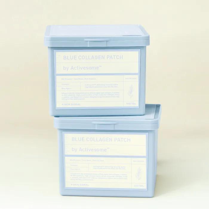 [Double Set] Blue Collagen Patch 80 Sheets (Functional for Pore Depth Improvement / Wrinkle Improvement)