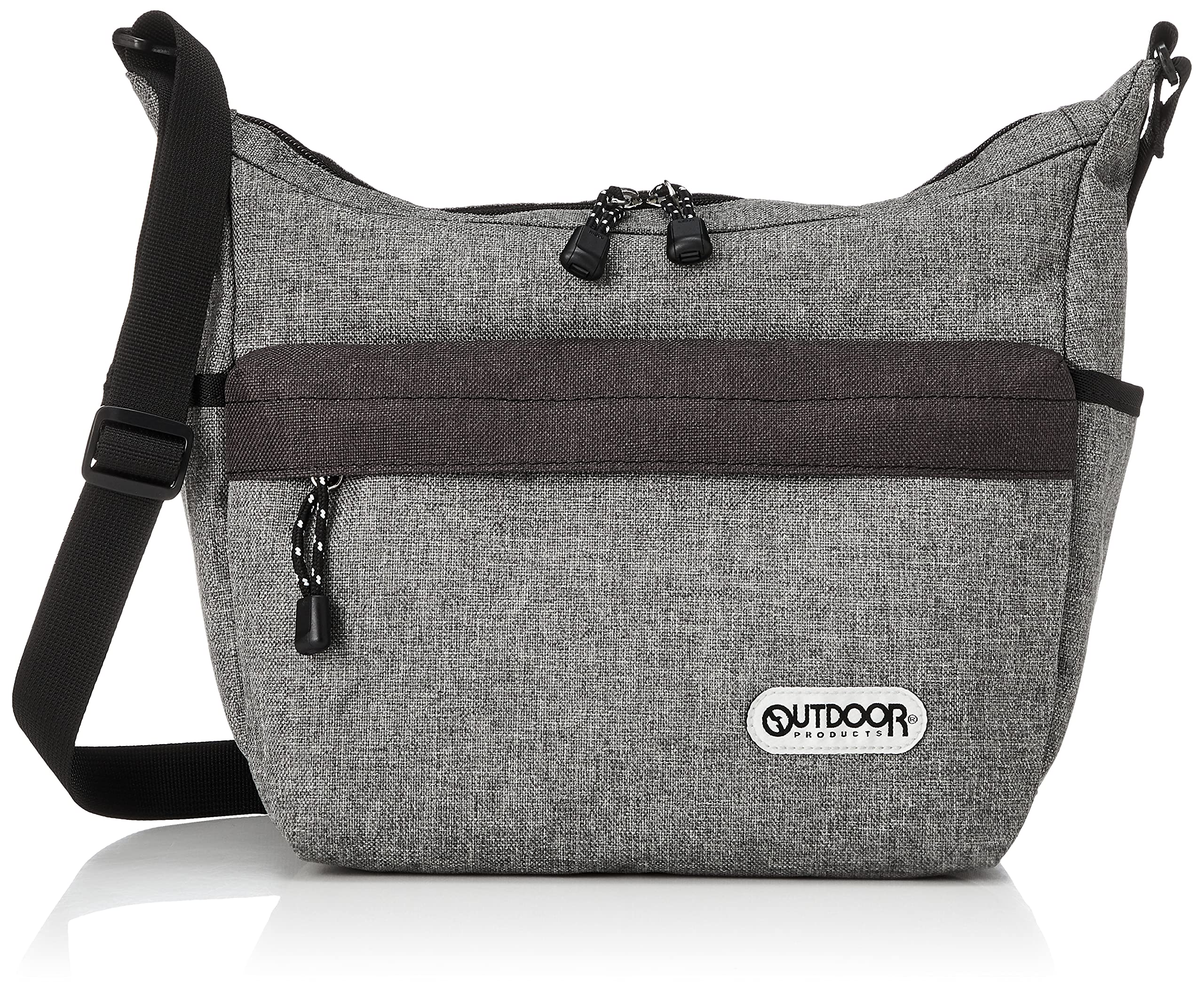 

Outdoor Products Lightweight Shoulder Bag with Pockets for H Gray Compact, Solid, Simple, Travel,