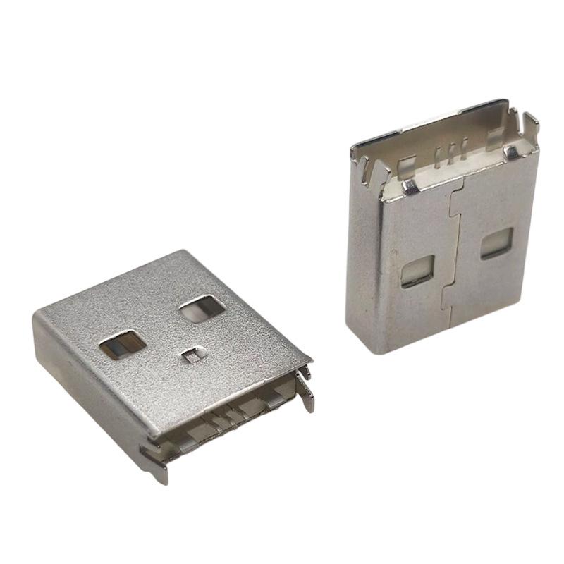 USB 2.0 AM Male 5P Clamp High Current 3A Plug Connector