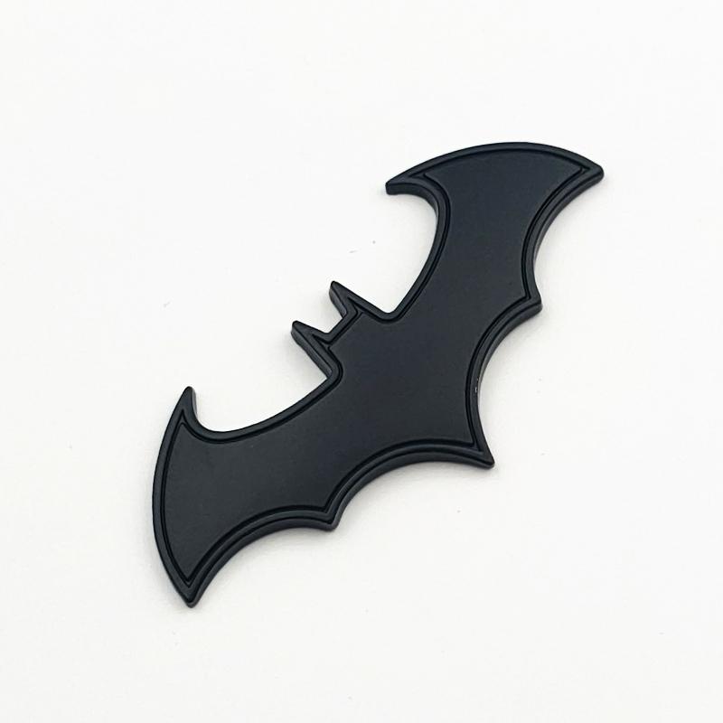 

3d Metal Gold Chrome Black Bat Sticker Car Body Badge Fender Emblem Logo Decal Auto Car Stying Motorcycle Decoration Accessories чёрный