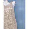 Foreign Trade Order Summer Ins Sleeveless New Sequins Slimming A Word Versatile Banquet Party Stage Style Fashion Dress