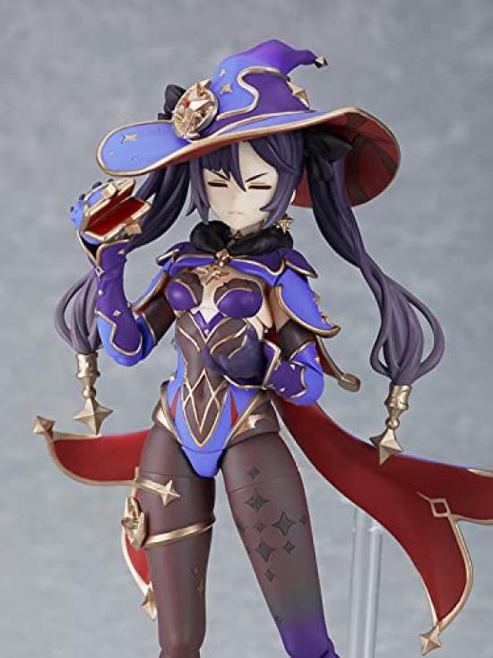 Figma Genshin Mona Underwater Gengan окрашенная подвижная фигурка M06795 ver. Немасштабируемый АБС, ПВХ, ПЭТ