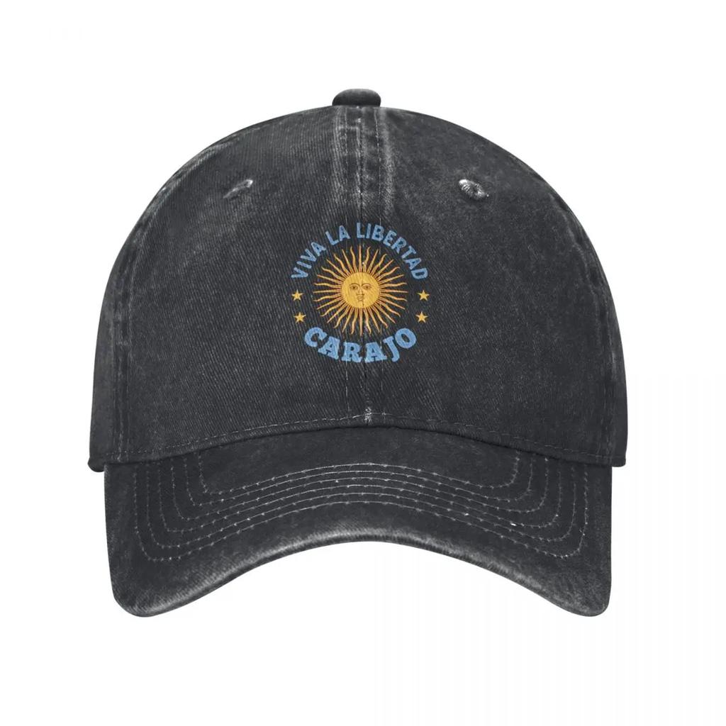 VIVA LA LIBERTAD CARAJO Baseball Cap Unisex Hat New In The Hat Beach Bag Visor GirlS Hats Unisexs