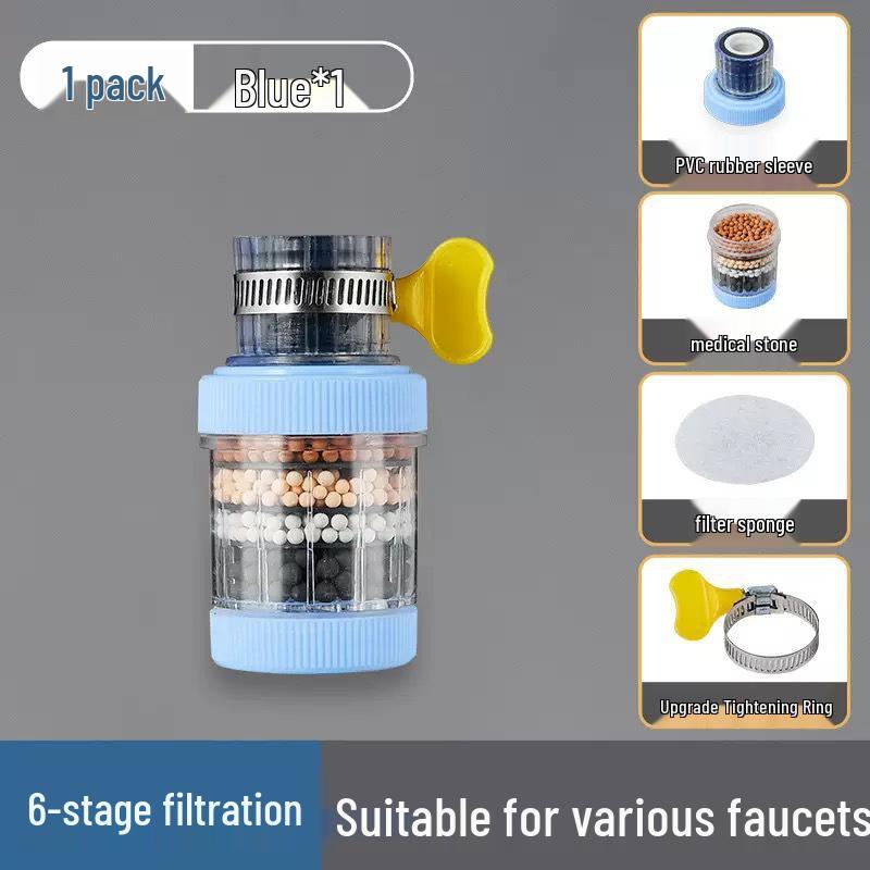 Universal Anti-Splash Kitchen Faucet Filter & Purifier Nozzle Extension