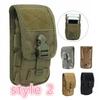 1PC Fashion Tactical Military Molle Cell Phone Pouch Case Belt Bag for Smartphone