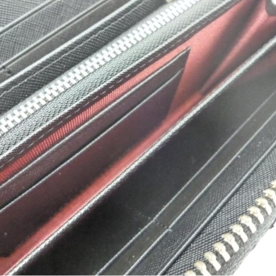 Python wallet for men and women, snakeskin round zipper long wallet 191