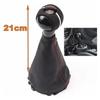Shifter Head Dust Cover For MINI COOPER S F54 F60 GEAR SHIFT KNOB 6 SPEED HANDLE SHIFTER RED BOOT Car Accessories