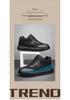 Invisible Height Boost Men's 8cm Breathable Thick Sole Running Casual Dad Shoes, Sports Board Shoes, White.