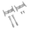 Caliper Brake Pad Hardware Kit 99635295901 Rugged Wear Resistant Brake Pad Spring Clip Kit For 986 Boxster
