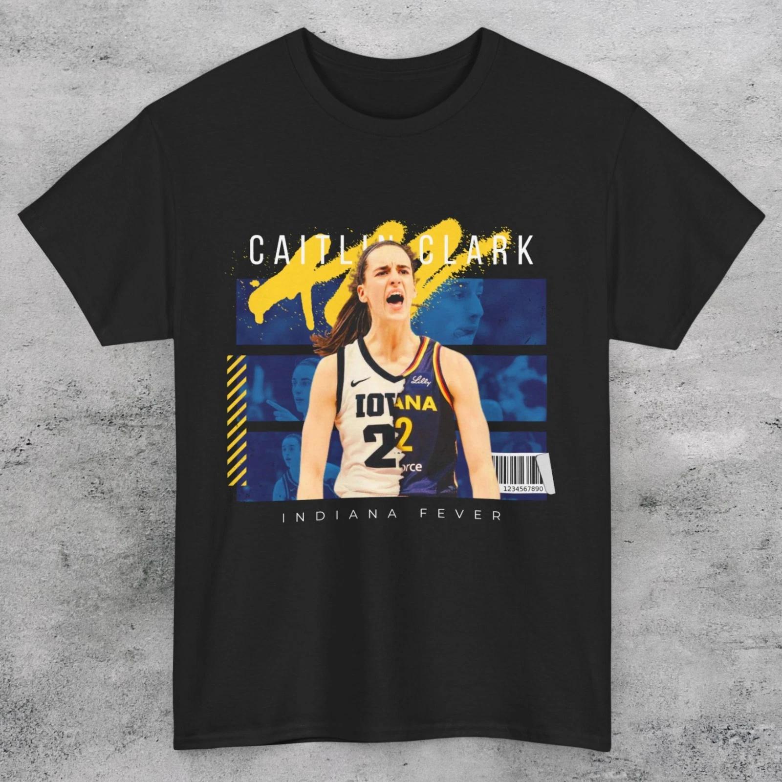 Caitlin Clark WNBA Indiana Fever Basketball Unisex T Shirt XXXL