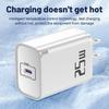 Quickly Charge 25W USB C Charger Type C PD Wall Charger for Fast Charging Travel Friendly Wall Plugs AC100-240 V 50-60Hz