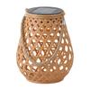 Solar Powered Chinese, Imitation Rattan Hanging Lamps, Tree-mounted Decorative Garden Lights, Balcony
