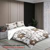 3pcs 100% Polyester Cute Bear Bedding Sets 3D Printed Cartton Animal Pattern Single Twin Queen King Size Duvet Cover Sets
