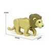 Zoo Animals Building Blocks Set: Elephant, Camel, Deer, Giraffe, Gorilla, Horse, Tiger - Mini Action Figure Bricks Toy