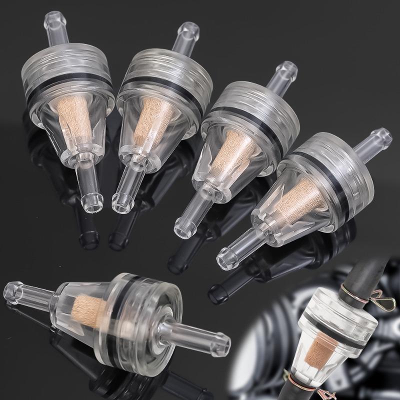 10/5/2/1Pcs Universal Motorcycle Oil Filters Motorbike Engines in-Line Gasoline Filter Fuel Flow Monitors Motocycle Accessories