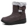Snow Boots for Women In Winter with Added Fleece and Thickened Warm Cotton Shoes Waterproof Anti Slip Comfortable Midsole Thick Soled Shoes for Women