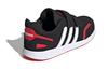 adidas Neo Vs Switch Breathable Low Top Kids' Skateboarding Shoes Black Red White Children Aged 3 7 Years Old FW3984