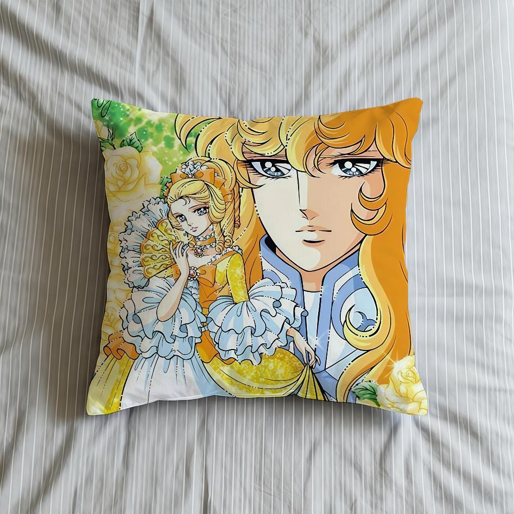 Cushion Cover L-Lady Soft V-Versailles Case Sofa Living O-Oscar Room R-Rose Home Comfortable Office Decor Protective Pillow