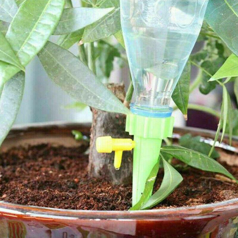Automatic Drip Irrigation System Self Watering for Flower Plants Greenhouse Garden Adjustable Auto Water Dripper Device
