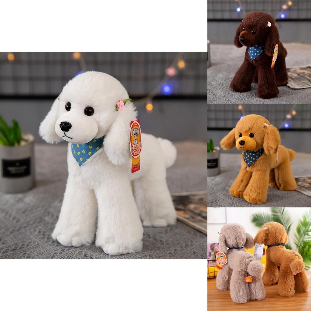 Entzückendes Plüsch-Pudel-Spielzeug für Kinder, weiche und kuschelige Hunde-Puppe, Geschenk für Mädchen