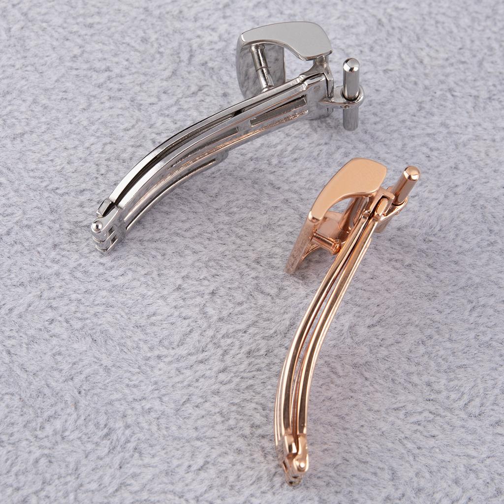 Sklápěcí přezka na šroub 18 mm Vysoce kvalitní nerezová přezka 316L pro řemínky AP Náhradní díl pro hodinky 15400/15500/26170