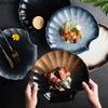 Shell Ceramics Dinner Plate Sushi Plates Fruit Bowl Dessert Plate Dim Sum Dish Salad Bowl Sashime Plates Decorative Bowls Tray