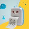 Portable Mini Thermal Printer with 10 Roll Paper Wireless BT 200dpi Photo Label No Ink Printing Memo Error Problem Printing