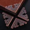 Furniture Decorative Corner Brackets Protector Triangle Corner Furniture Protector Wooden Box Corner Protector Antique Corner