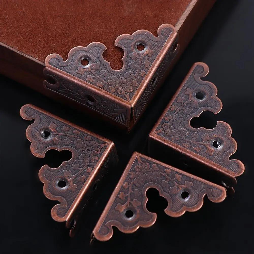 Furniture Decorative Corner Brackets Protector Triangle Corner Furniture Protector Wooden Box Corner Protector Antique Corner
