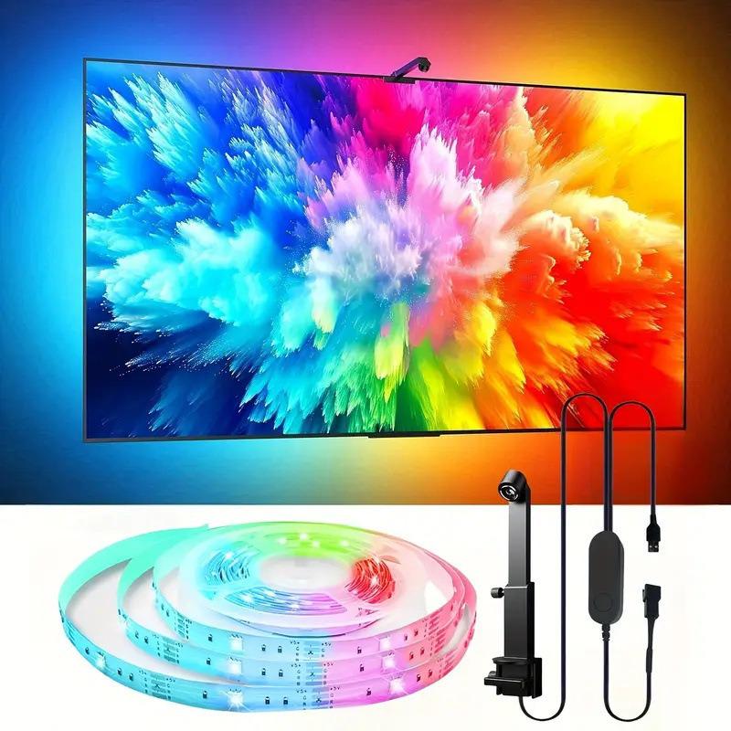 Atmosphere Light Smart Camera Sync: Brilliant Colorful Screen Tracking Background Light