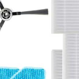 For Redkey R10 Robot Vacuum Cleaner Parts Kit Main Side Brush Filter Mop Cloth Replacement Accessories Set Home Appliance