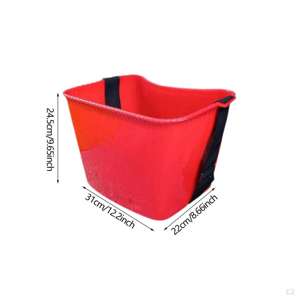 Fruchtpflückkorb Organizer Halter Leichtgewichtiger Pflücker Eimer mit Schultergurten für Draußen