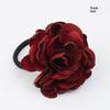 Korean Fashion Fabric Floral Hair Accessory: Camellia Rose Hairband