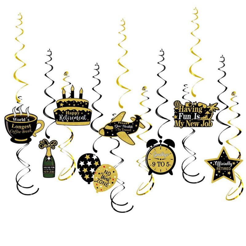 Retirement Party Decor With Birthday Cake And Airplane Card Design Party For